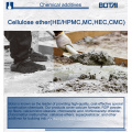Eter de celulosa modificado HPMC para Renders de cemento